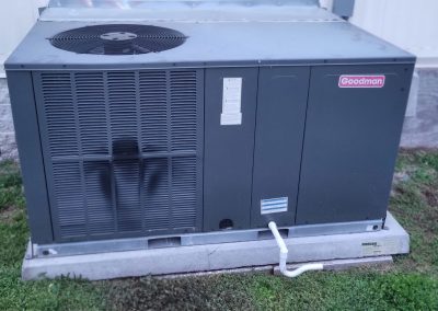 Compress caught on fire